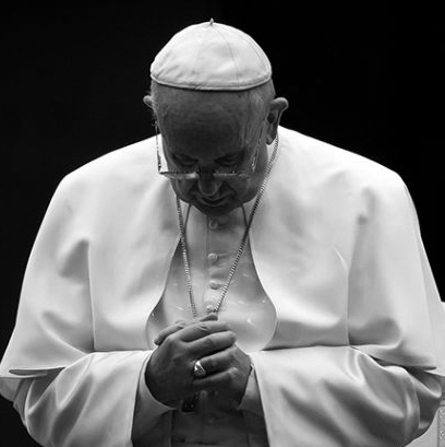 Pope Francis in Prayer