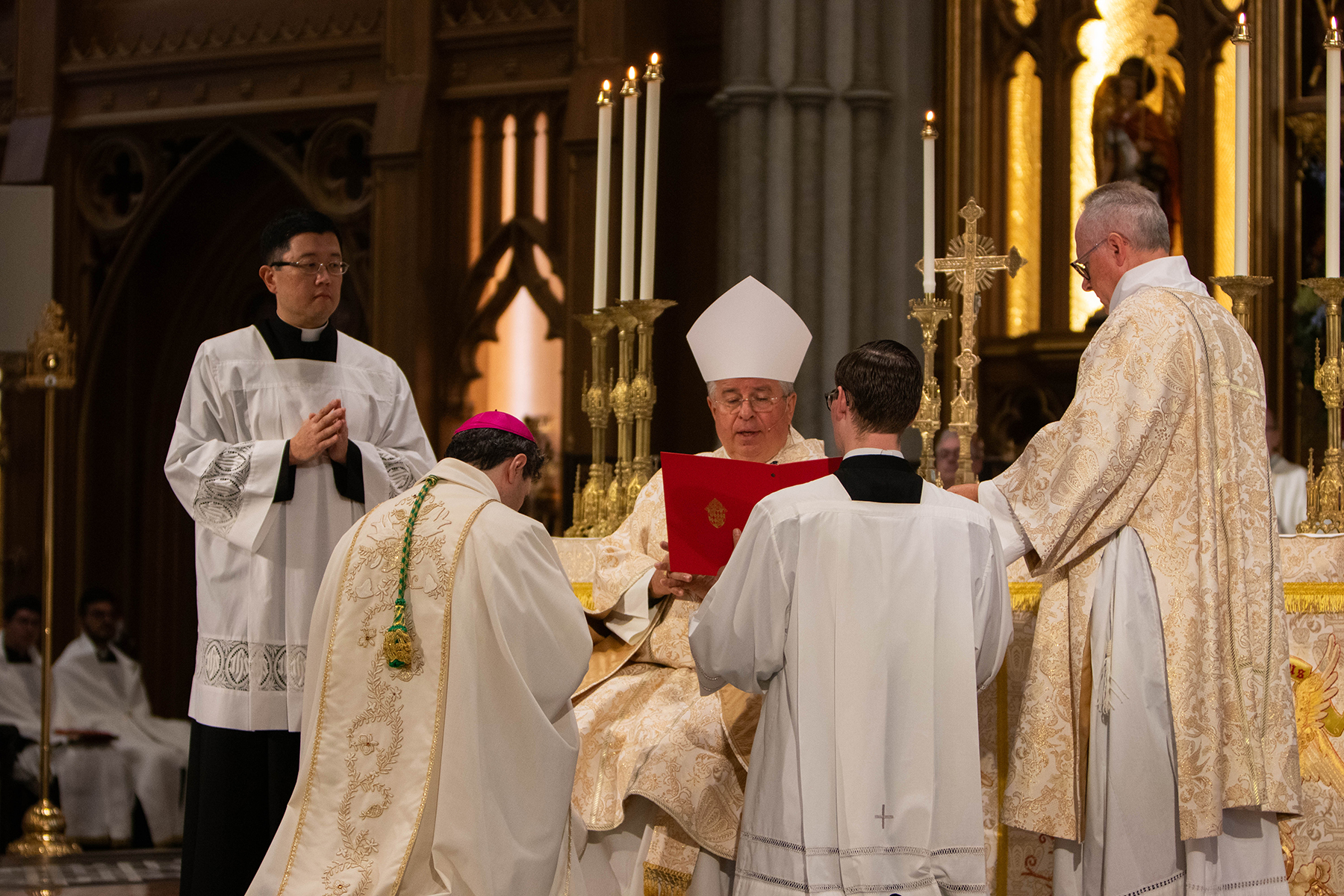 Archbishop Leo Receiving the Pallium