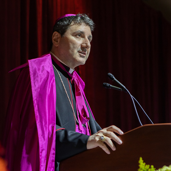 Archbishop Francis Leo at the Cardinal's Dinner