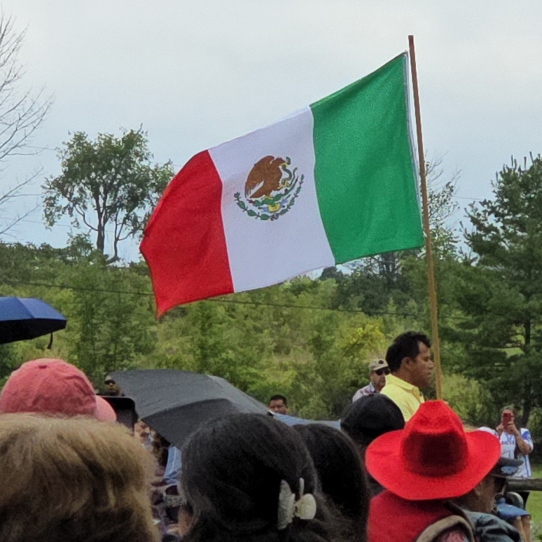 Archbishop Leo at Hispanic Pilgrimage