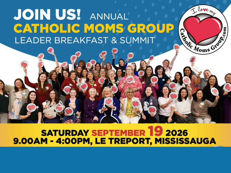 Annual Catholic Moms Group Leader Breakfast & Summit