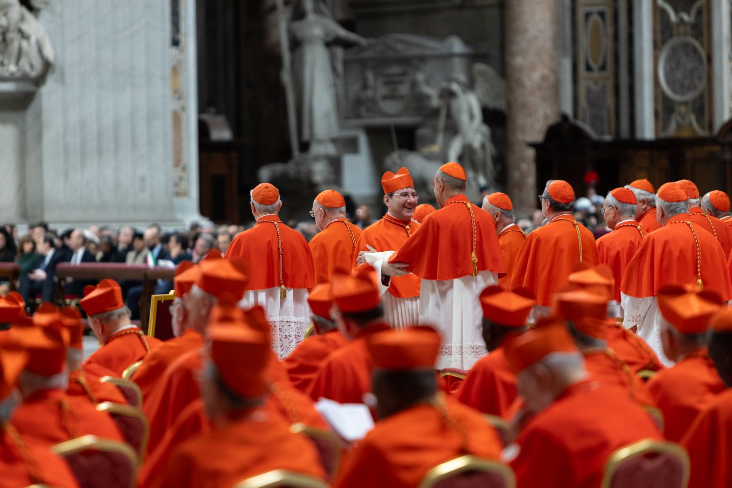 Frank Cardinal Leo at the Consistory