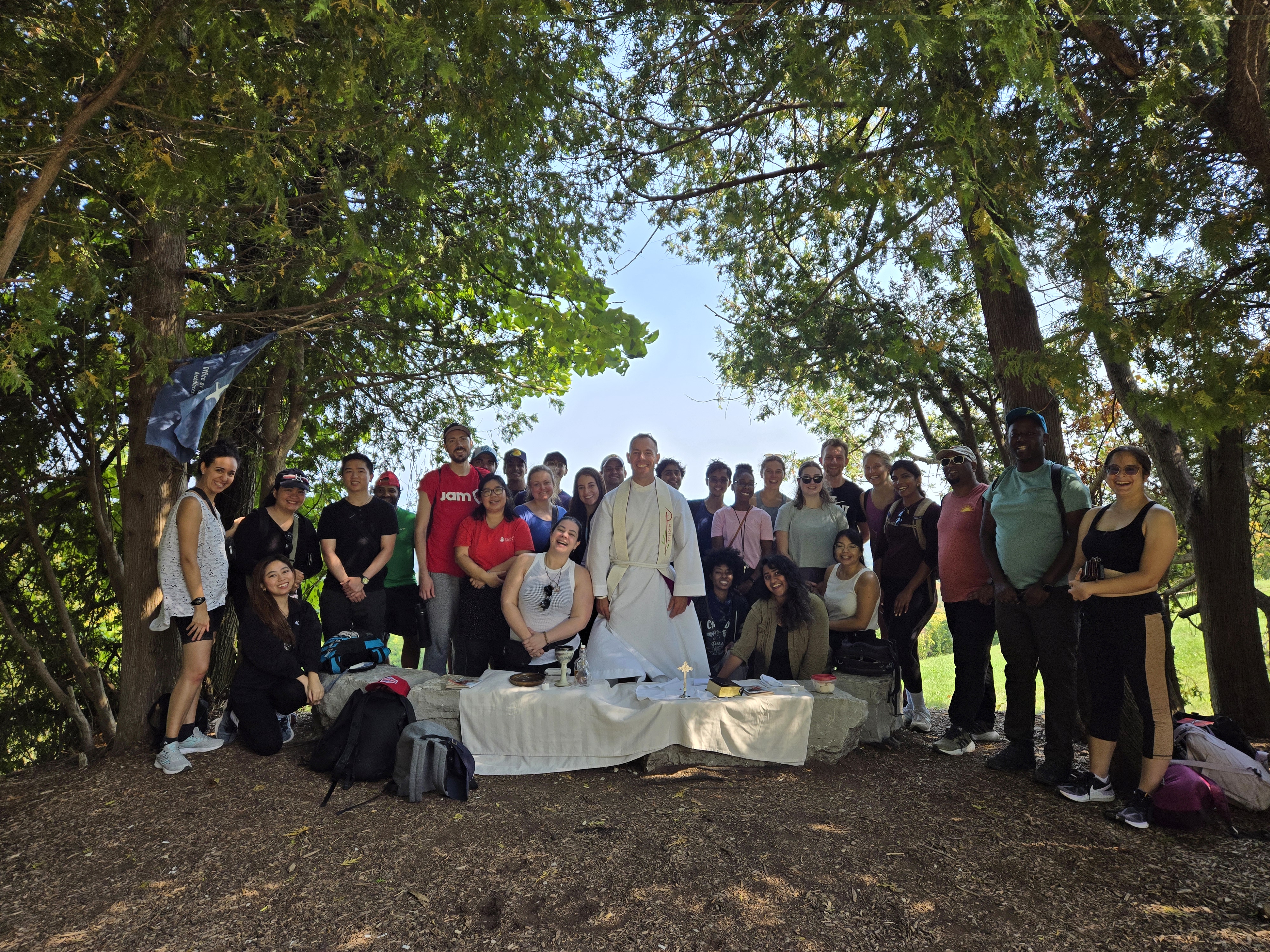 Group Photo from Faith & Fitness: Hobbit Tour