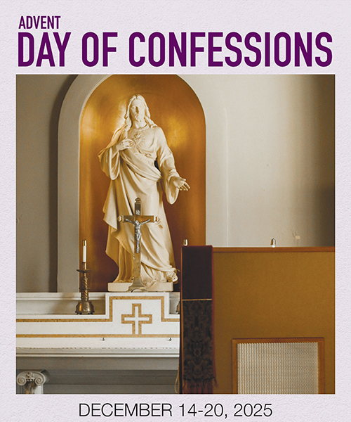 Day of Confessions - Advent 2025 poster