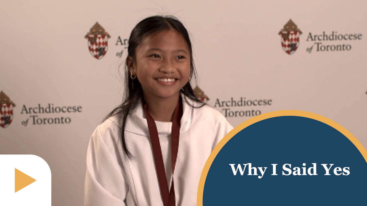 Video 1 - Why I Said Yes